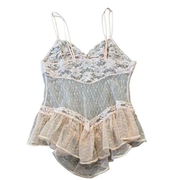 Vintage Women's Pink lace Camisole size xs / s - Picture 3 of 7